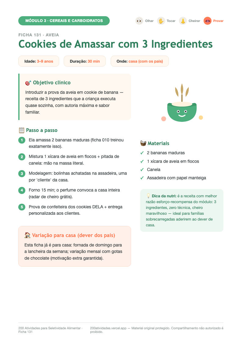 Ficha de cereal